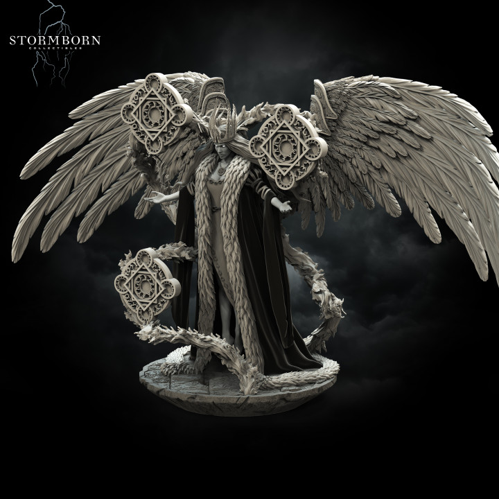 Juno, Queen of the Angels | Stormborn Collectibles | DnD Miniature | Fantasy Miniature