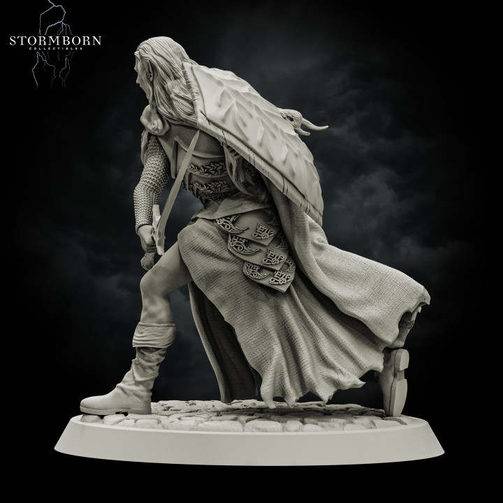 Elven Warrior | Stormborn Collectibles | DnD Miniature | Fantasy Miniature