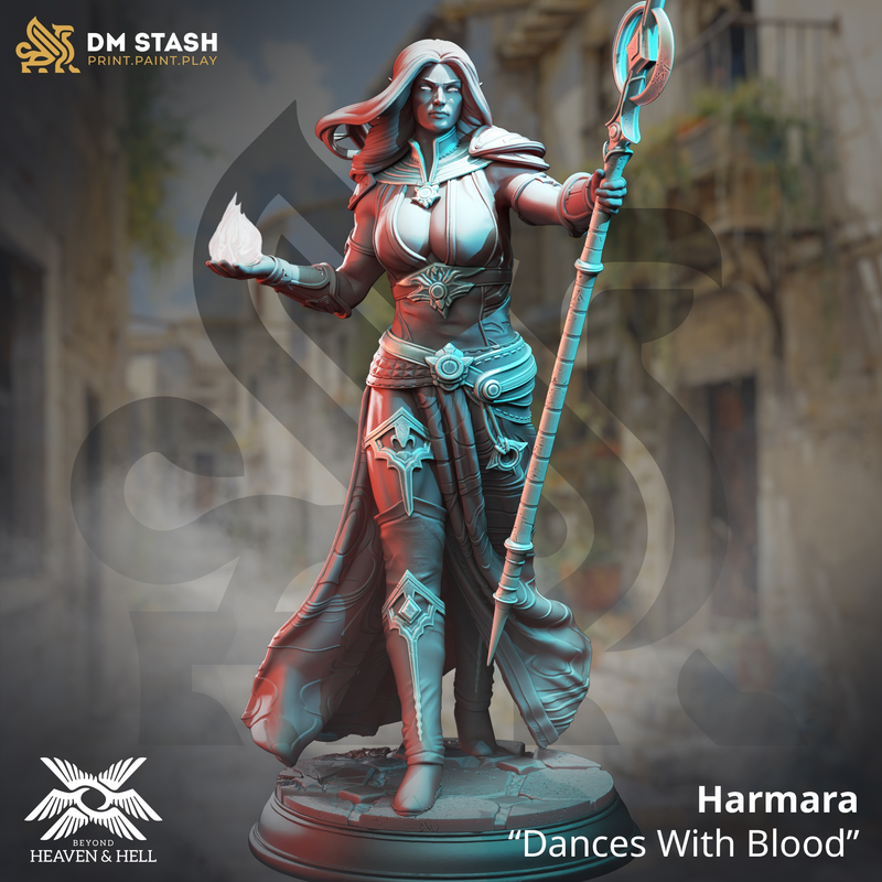 Harmara “Dances With Blood | DM Stash | DnD | Fantasy Miniature