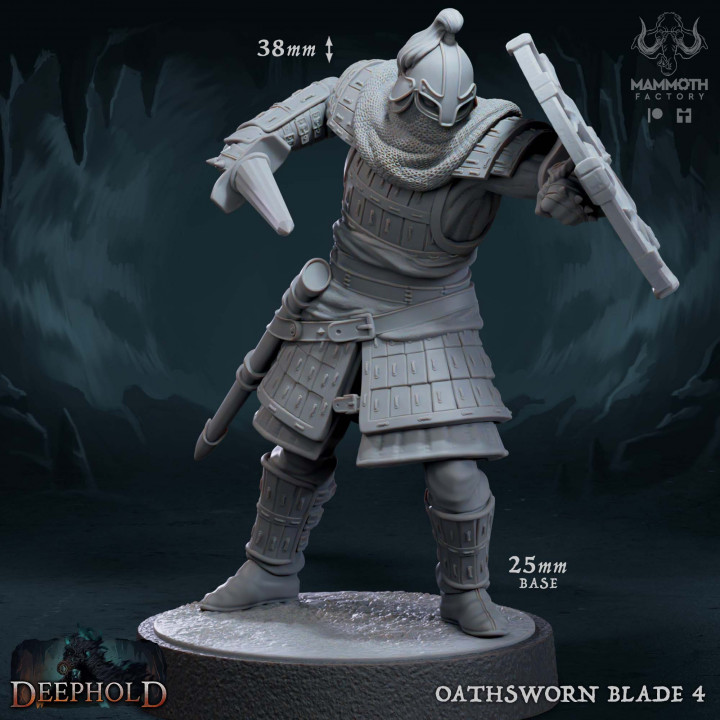 Oathsworn Blade | DnD Miniature | TTRPG Miniature