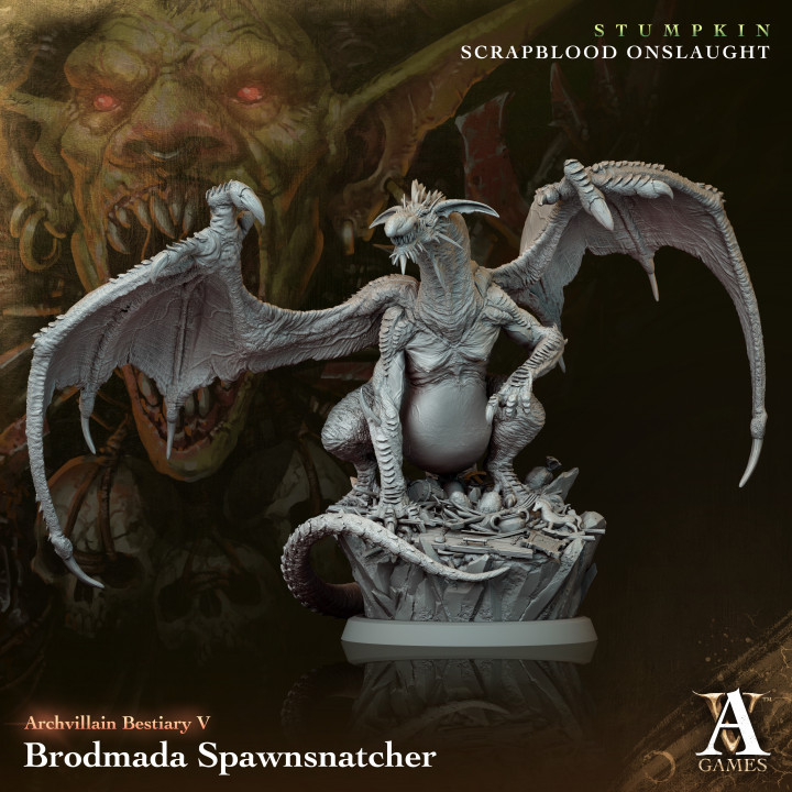 Brodmada Spawnsnatcher | Archvillain Games | Fantasy | DnD | RPG | Tabletop | Miniature