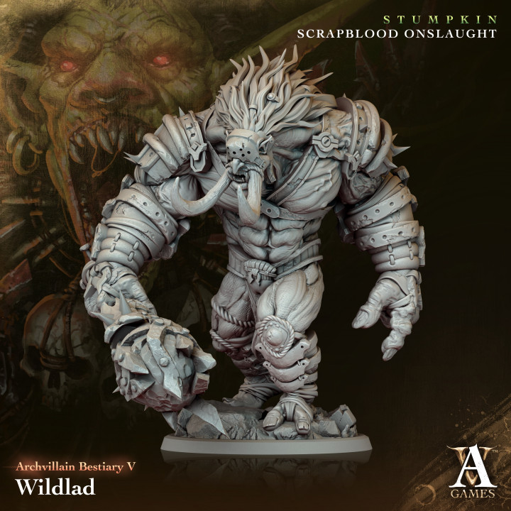 Wildlad | Archvillain Games | Fantasy | DnD | RPG | Tabletop | Miniature