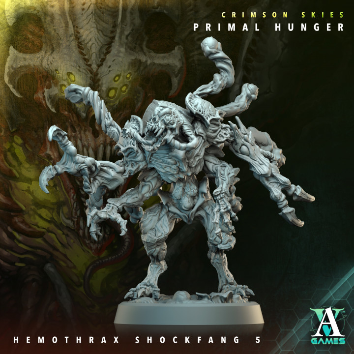 Hemothrax Shockfang | Archvillain Games | Fantasy | DnD | RPG | Tabletop | Miniature