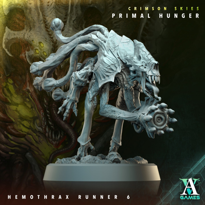 Hemothrax Runner | Archvillain Games | Fantasy | DnD | RPG | Tabletop | Miniature