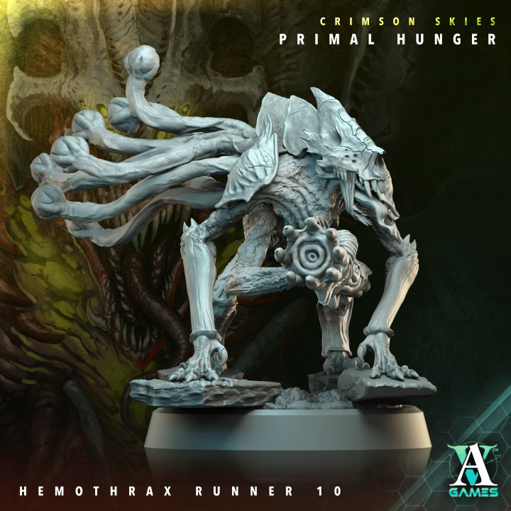 Hemothrax Runner | Archvillain Games | Fantasy | DnD | RPG | Tabletop | Miniature