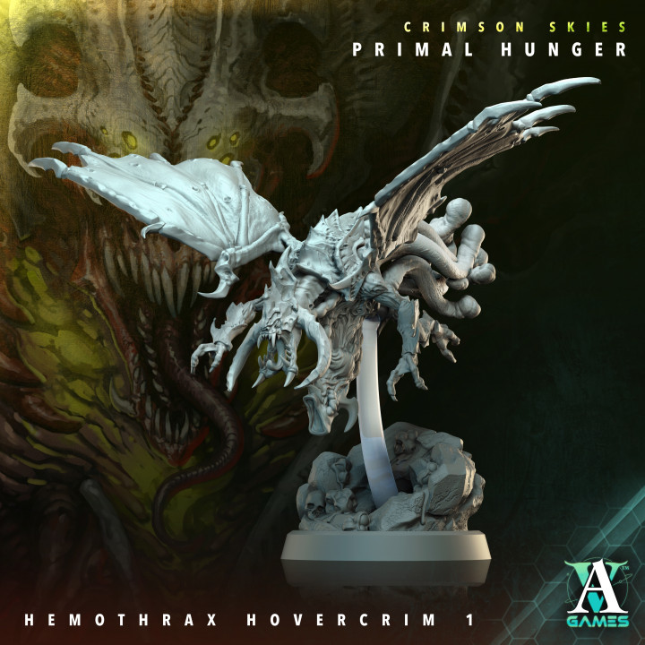 Hemothrax Hovercrim | Archvillain Games | Fantasy | DnD | RPG | Tabletop | Miniature