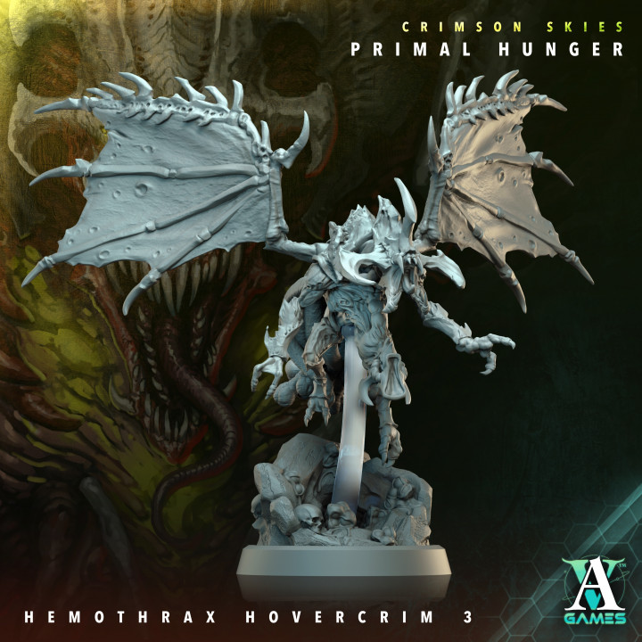 Hemothrax Hovercrim | Archvillain Games | Fantasy | DnD | RPG | Tabletop | Miniature