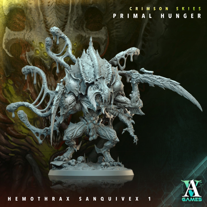 Hemothrax Sanquivex | Archvillain Games | Fantasy | DnD | RPG | Tabletop | Miniature
