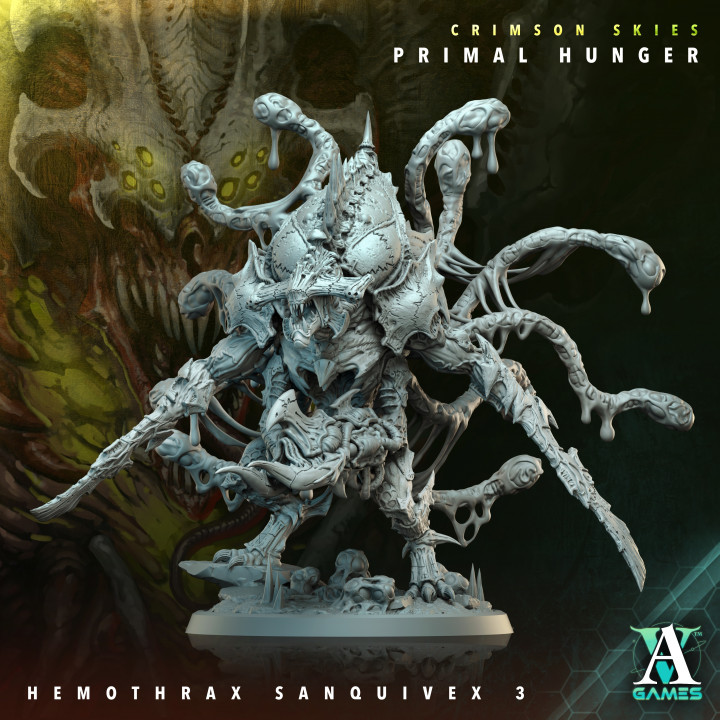 Hemothrax Sanquivex | Archvillain Games | Fantasy | DnD | RPG | Tabletop | Miniature
