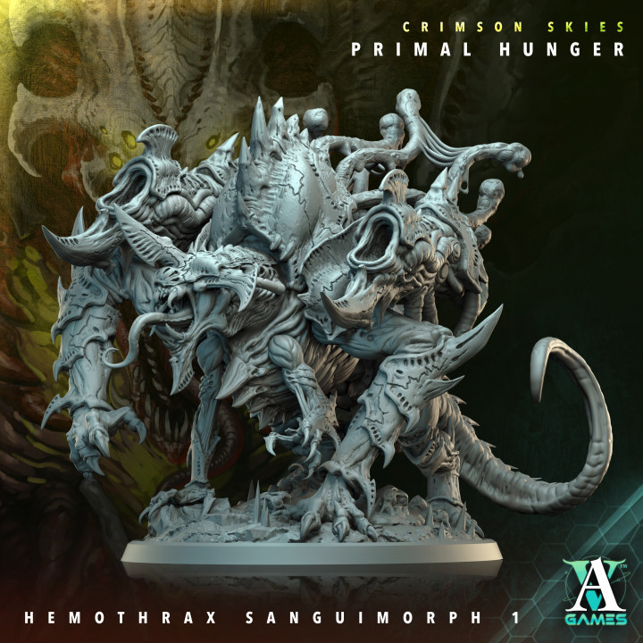 Hemothrax Sanguimorph | Archvillain Games | Fantasy | DnD | RPG | Tabletop | Miniature