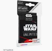 Star Wars: Unlimited Art Sleeves - Space red
