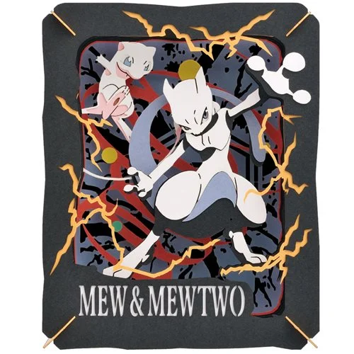 Paper Theater: Pokemon - Mew and Mewtwo