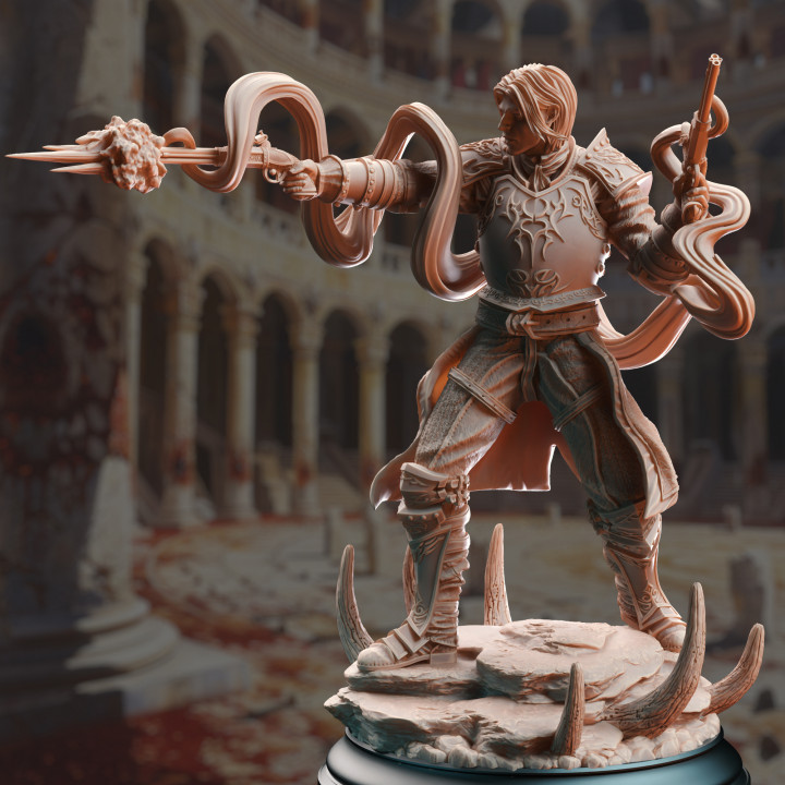 Human Magic Marksman - Cedric of Wildern | DM Stash | DnD | Fantasy Miniature