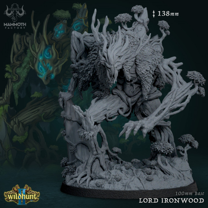 Lord Ironwood | Mammoth Factory | DnD | Fantasy | Miniature