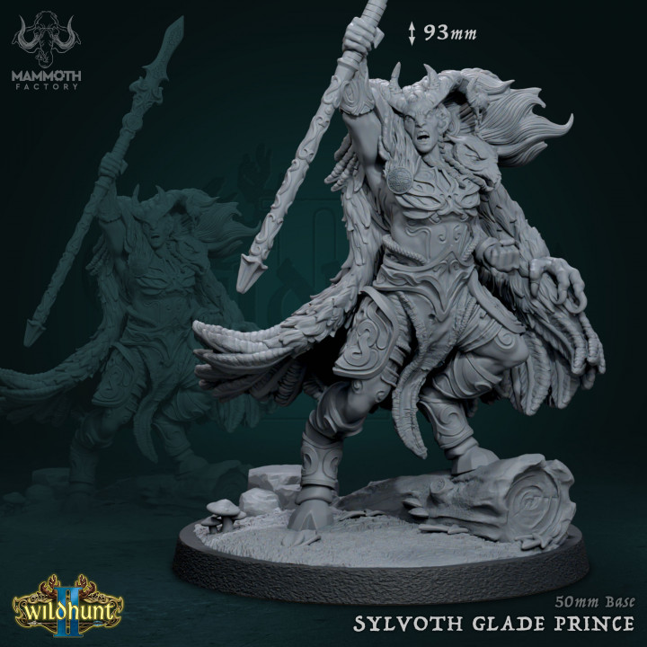Sylvoth Glade Prince | Mammoth Factory | DnD | Fantasy | Miniature