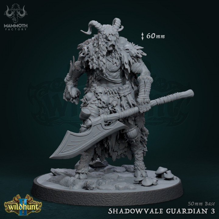 Shadowvale Guardian | Mammoth Factory | DnD | Fantasy | Miniature