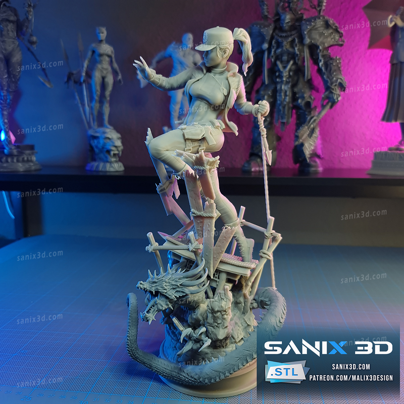 Sonya ( MK ) Resin Statue Model Kit