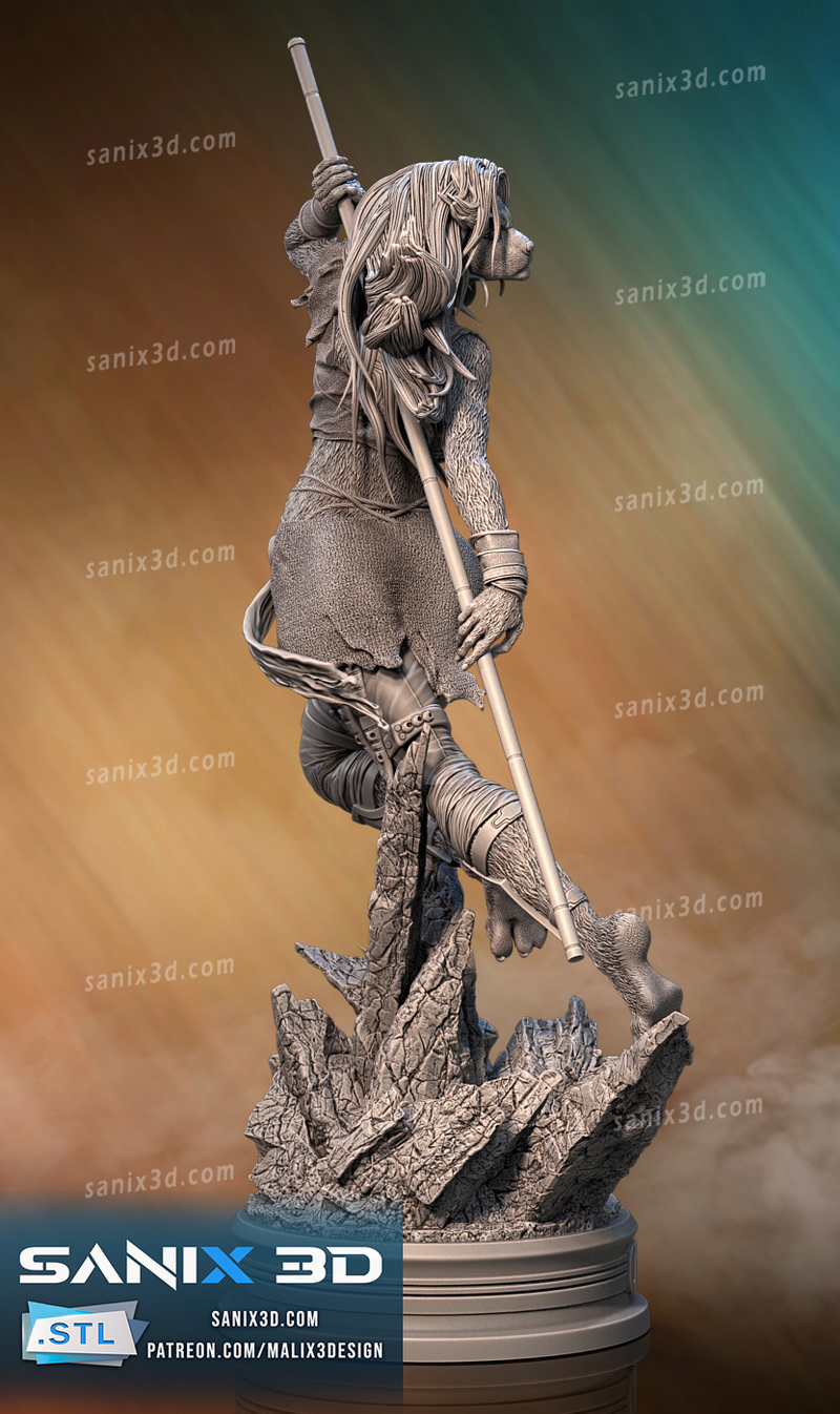 Cheetara ( Thundercats ) Resin Statue Model Kit
