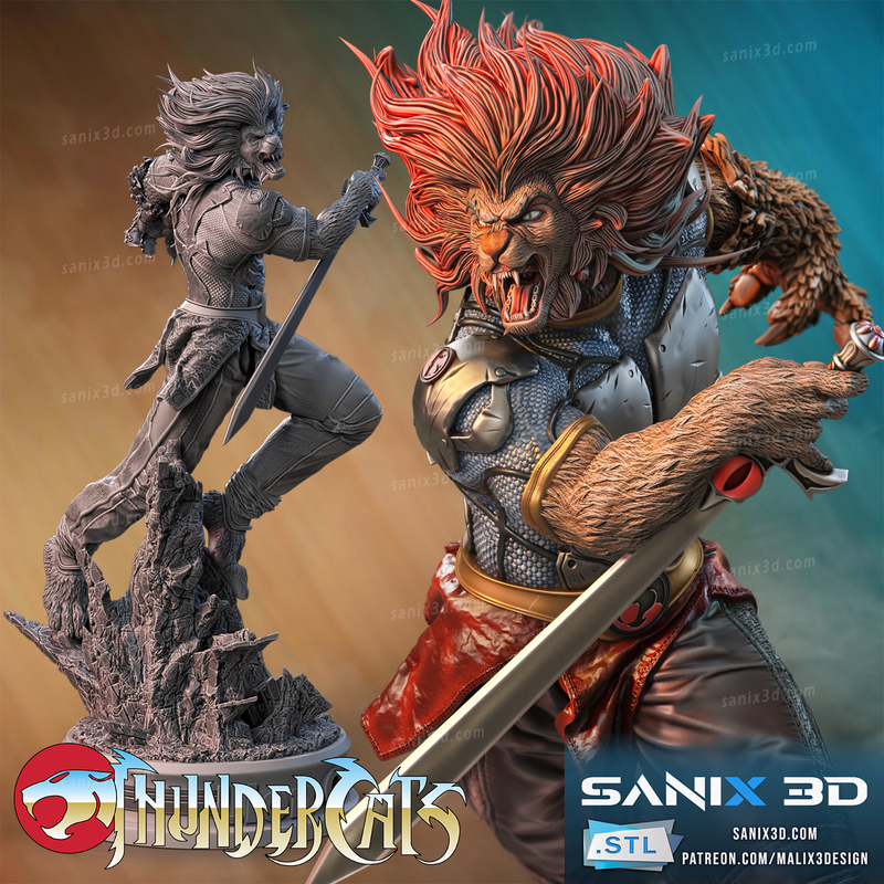 Lion-O ( Thundercats ) Resin Statue Model Kit
