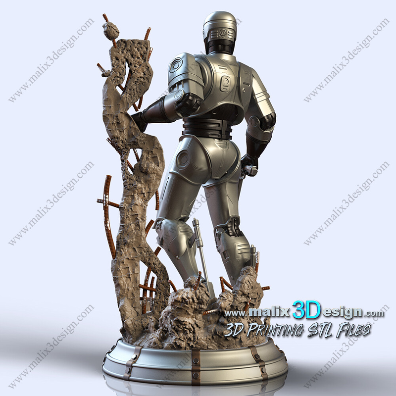 ROBOCOP Resin Statue Model Kit