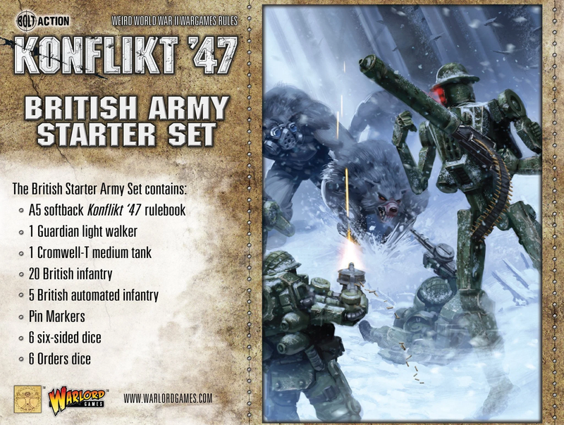 Konflikt '47: British Army - Starter Set