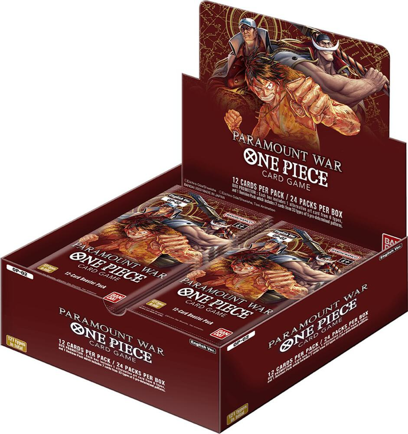 One Piece TCG: OP02 - Paramount War Booster Box