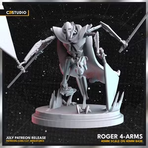 General Grievous 40mm Scale Miniature | Shatterpoint Proxy | C27