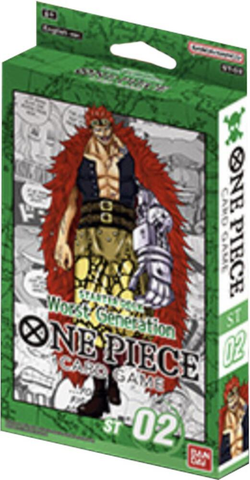 One Piece TCG: Starter Deck 02 - Worst Generation