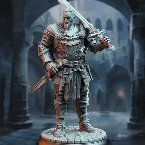 Akranak, Colossal Cleric of War | DM Stash | DnD | Fantasy Miniature