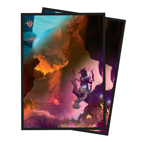 Deck Protectors: Bloomburrow - Red (100ct)