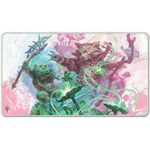 Bloomburrow Sylvan Tutor Stitched Edge Standard Gaming Playmat for Magic: The Gathering