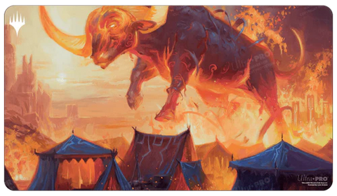 Wilds of Eldraine Restless Bivouac Standard Gaming Playmat for Magic: The Gathering