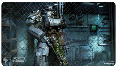 Fallout® Puresteel Paladin Standard Gaming Playmat for Magic: The Gathering