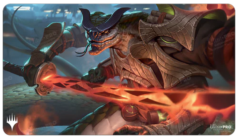 Kamigawa Neon Dynasty Chishiro, the Shattered Blade Standard Gaming Playmat for Magic: The Gathering