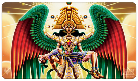 The Lost Caverns of Ixalan Resplendent Angel Standard Gaming Playmat for Magic: The Gathering