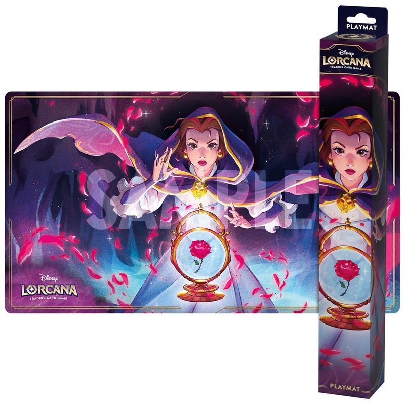 Disney Lorcana: Belle shimmering skies playmat