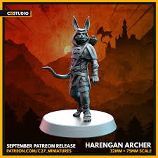Harengan Archer / 32mm / 1 Inch Base