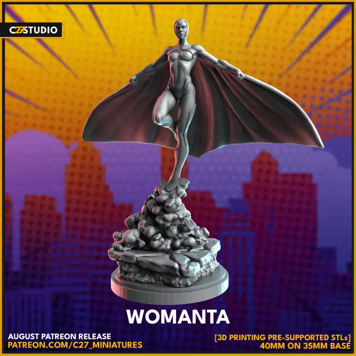 Manta 40mm Scale Miniature | Crisis Protocol Proxy | C27
