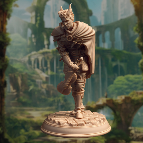 Eramis - Tiefling War Bard | DM Stash | DnD | Fantasy Miniature