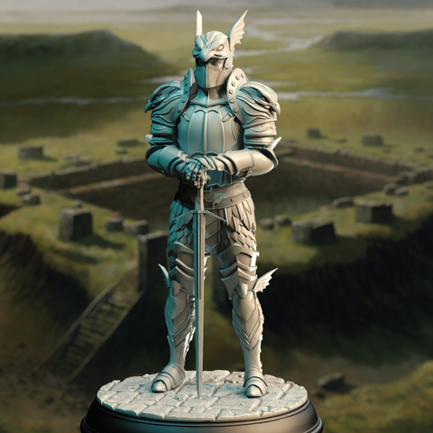 Golden Griffin Vanguard | DM Stash | DnD | Fantasy Miniature