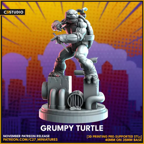 Raphael (TMNT) 40mm Scale Miniature | Crisis Protocol Proxy | C27