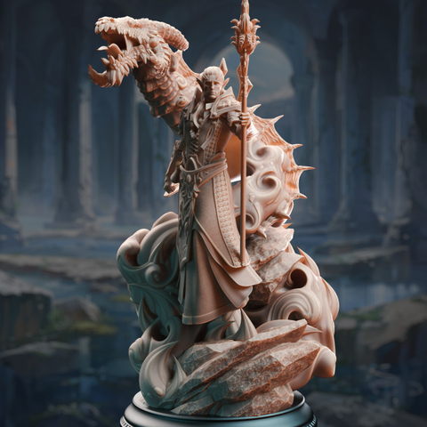 High Elf Draconic Sorcerer - Karydian | DM Stash | DnD | Fantasy Miniature