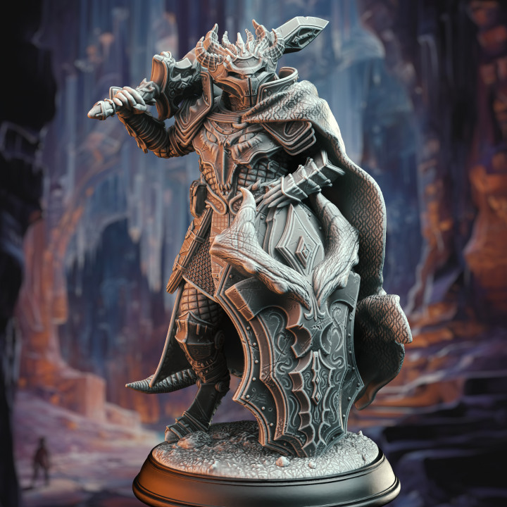 Horakthar - Dragonborn Commander | DM Stash | DnD | Fantasy Miniature