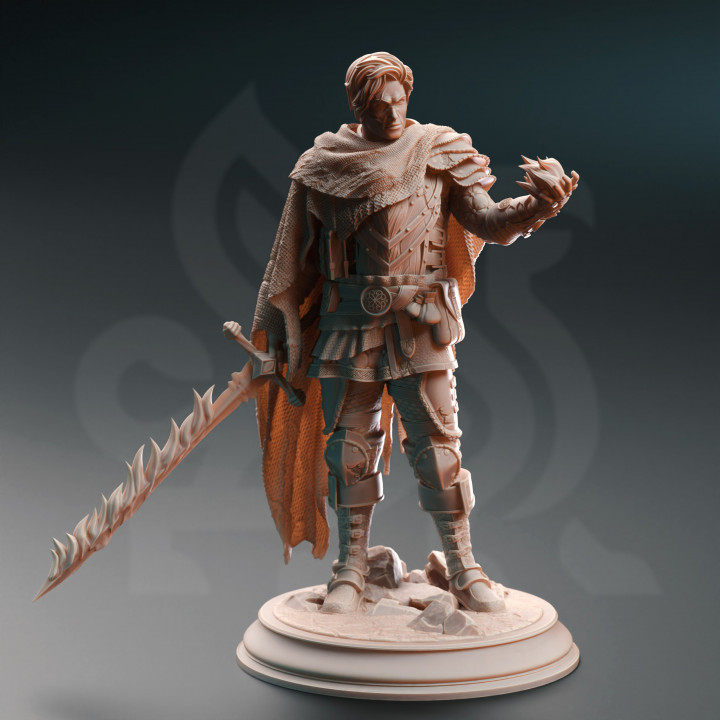 Human Psionic Swordsman - Henry the Punished | DM Stash | DnD | Fantasy Miniature