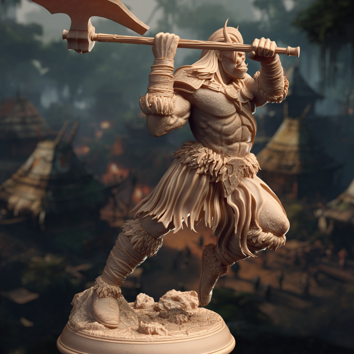 Jugak'thar - Tribal Orc (C) | DM Stash | DnD | Fantasy Miniature