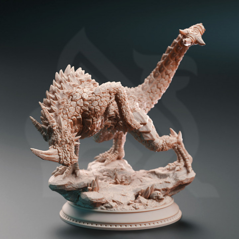 Monodrake - Horned Drake | DM Stash | DnD | Fantasy Miniature