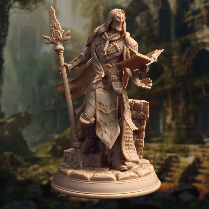 Warforged Wizard - Sintrius Gulch | DM Stash | DnD | Fantasy Miniature