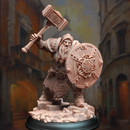 Dwarven Life Cleric - Tors of Delvdor | DM Stash | DM Stash | DnD | Fantasy Miniature