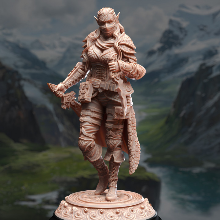 Water Genasi Swashbuckler Rogue - Hali Brookes | DM Stash