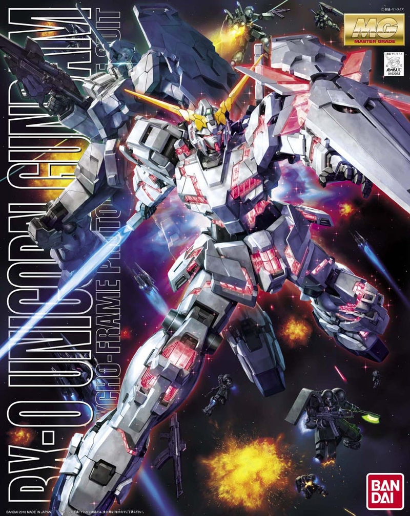 Bandai Spirits MG 1/100 Unicorn Gundam Model Kit